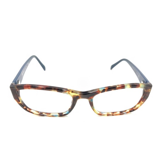 Prada VPR 18O NAG-1O1 Tortoise Brown Blue Green Eyeglasses Frames 54-18 135 - Picture 2 of 12